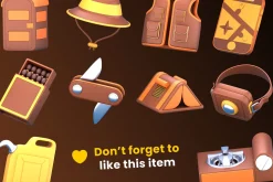 Adventure & Camping 3D Icon Pack