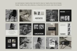 Aesthetic Instagram Templates IX