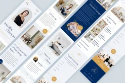 Aesthetic Personal Website Template