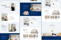 Aesthetic Personal Website Template