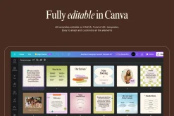 Aesthetic Social Media Template Kit