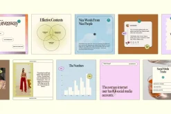 Aesthetic Social Media Template Kit