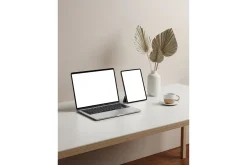 Aesthetic Dual Device Mockup