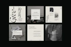 600 Aesthetic Instagram Templates
