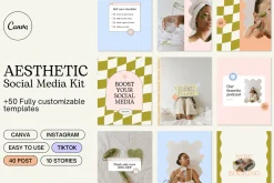 Aesthetic Instagram Template Kit