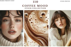 Aesthetic Light Brown Stock Photo