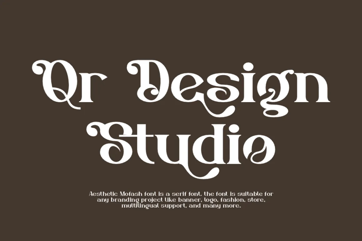 Aesthetic Mofash - Luxury Bold Font