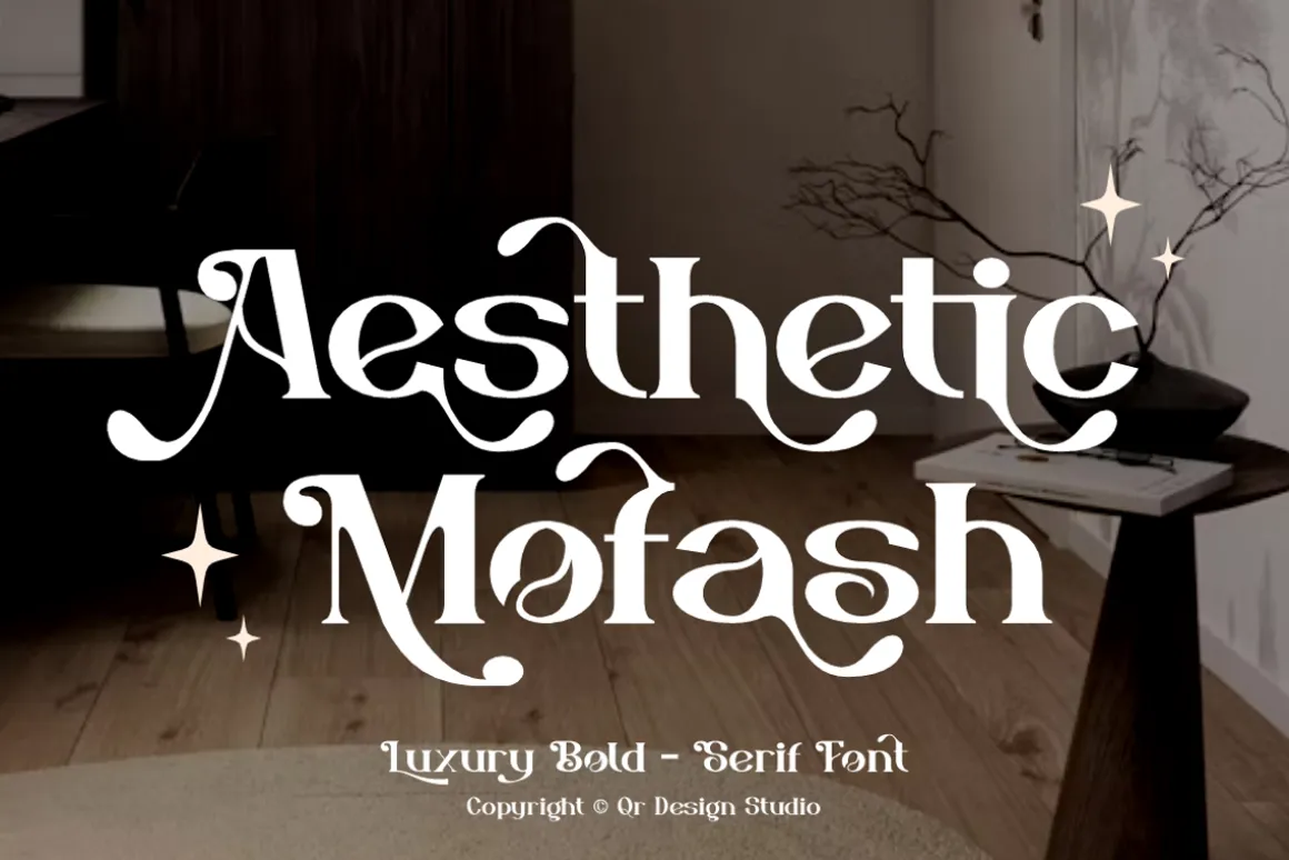Aesthetic Mofash - Luxury Bold Font