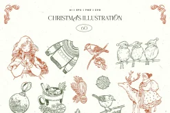 Aesthetics Christmas | Illustration