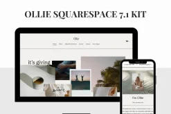 Aesthetic Squarespace 7.1 Template