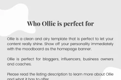 Aesthetic Squarespace 7.1 Template