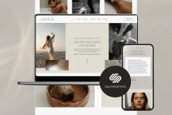 Aesthetic Squarespace Template