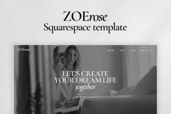 Aesthetic Squarespace Template