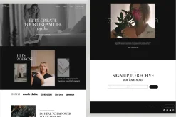 Aesthetic Squarespace Template
