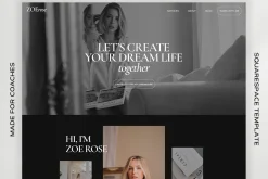 Aesthetic Squarespace Template