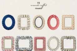 170 Aesthetic Vintage & Wavy Frames