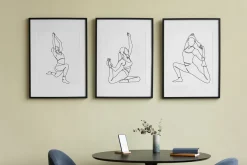 20 Aesthetic Yoga Line Art Vol-2
