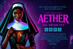 Aether Oil Brush Set (Photoshop)