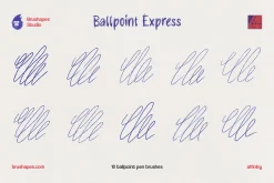 Affinity Ballpoint Pen Brushes