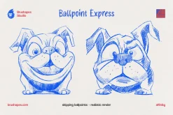 Affinity Ballpoint Pen Brushes