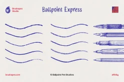 Affinity Ballpoint Pen Brushes