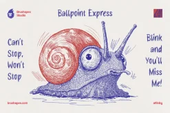Affinity Ballpoint Pen Brushes