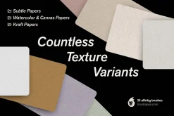 Affinity Paper Texture Brushes