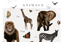 African Safari Watercolor Collection