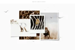 African Safari Watercolor Collection