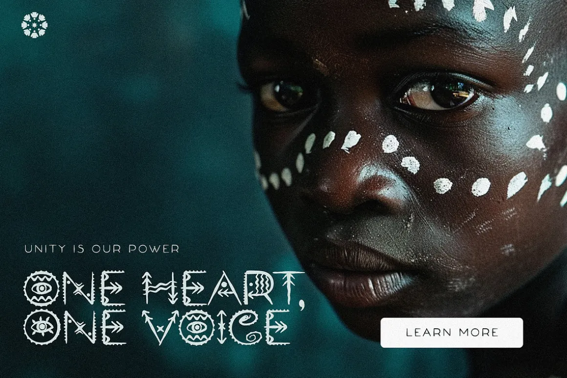 Africa Neue - Tribal Display Font