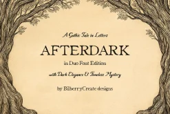 Afterdark vintage font duo