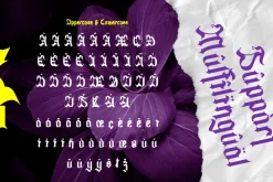 Agathes - Display Blackletter Font