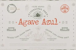 Agave Azul typewriter font