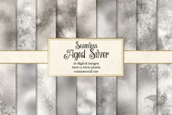 Aged Silver Textures