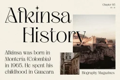 Ageya - Modern Elegant Serif Font