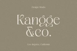 Ageya - Modern Elegant Serif Font