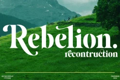 Agitan Display Font