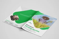 Agriculture farming brochure