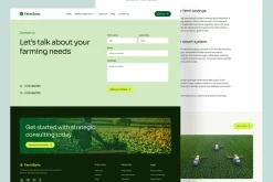 Agriculture Website Design