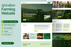 Agriculture Website Design