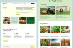 Agriculture Website Design