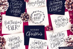 A Handlettered Christmas