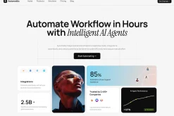 Ai Automation WorkFlow Landing Page