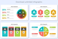 AIDA Infographic Template