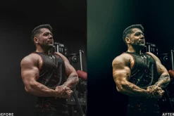 AI Gym Cinematic Lightroom Presets