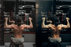 AI Gym Cinematic Lightroom Presets