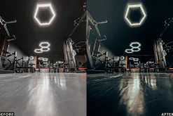 AI Gym Cinematic Lightroom Presets