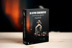 AI Gym Cinematic Lightroom Presets