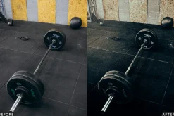 AI Gym Cinematic Lightroom Presets