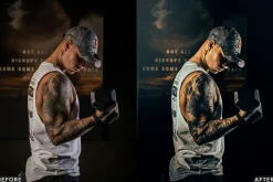 AI Gym Cinematic Lightroom Presets